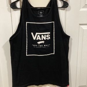 Black Vans Tank top
